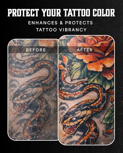 Tattoo Aftercare Lotion for Color Brightening & Hydration - 6.7oz