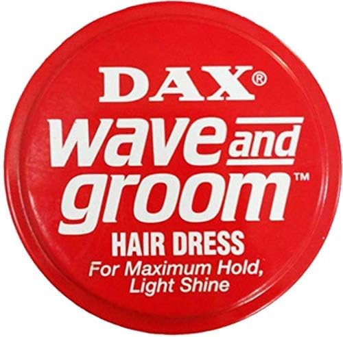 DAX Wave & Groom Heavy Hold Pomade - 3.5oz Jar (3 Pack)