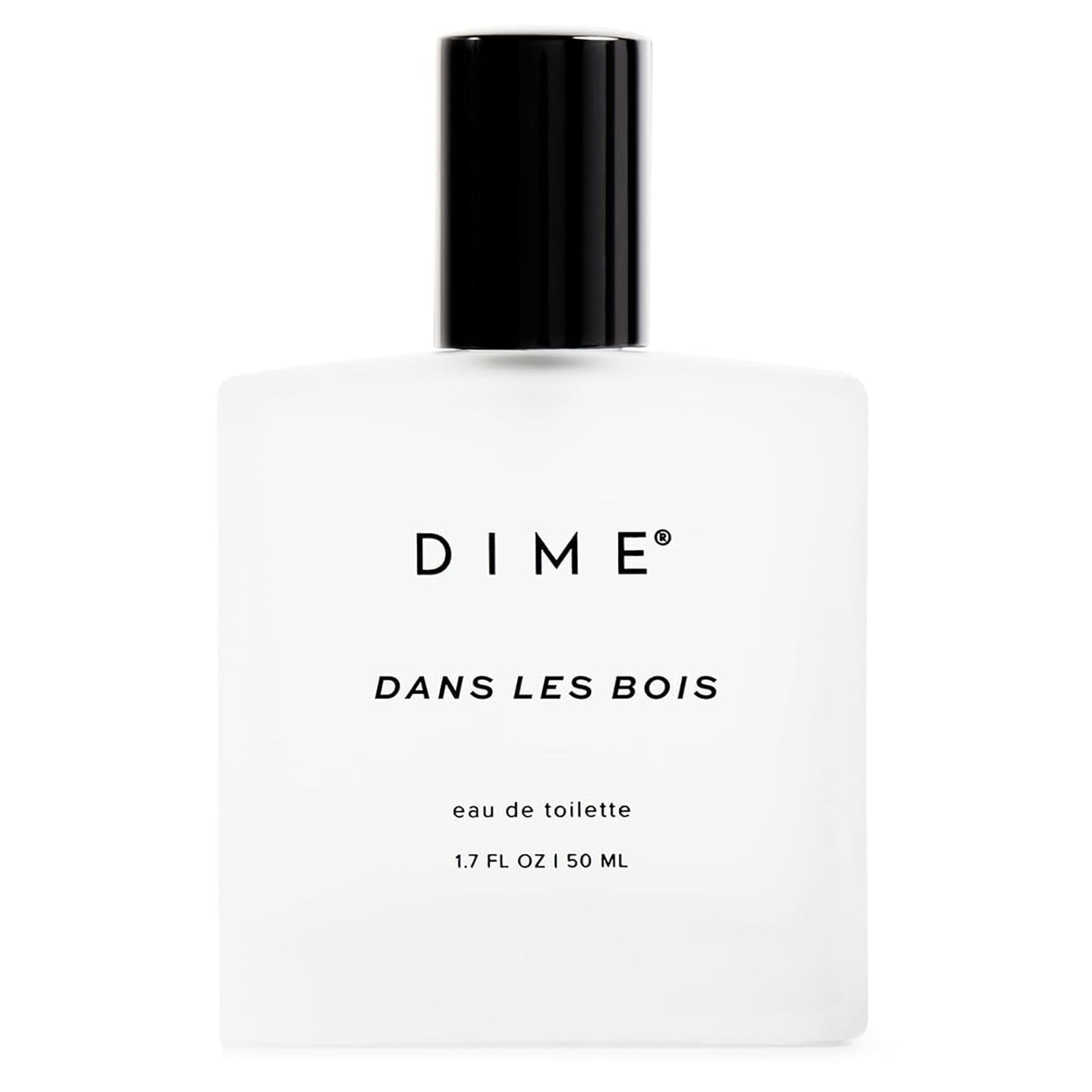 DIME Beauty Perfume Dans Les Bois - Woody Floral Perfume for Women with Cedarwood, Saffron & Night Jasmine, Clean Fragrance, Eau de Toilette, Vegan, 1.7 oz / 50 ml