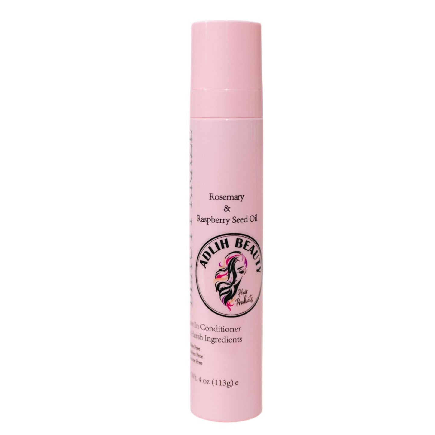 Natural Leave-In Conditioner - Paraben Free & Sulfate Free | Supports Healthy Hair Growth & Frizz Control, 4 fl oz