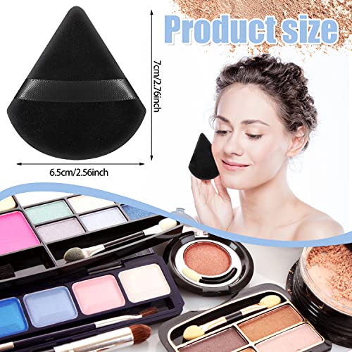 Pimoys 12 Pack Powder Puffs – Soft Velour Makeup Sponges