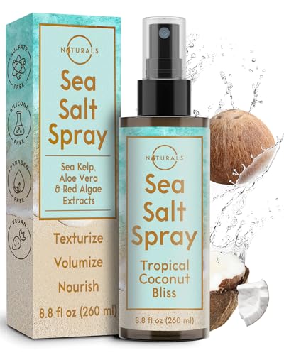 O Naturals Sea Salt Spray for Men - Texturizing Hair Spray, 8 oz