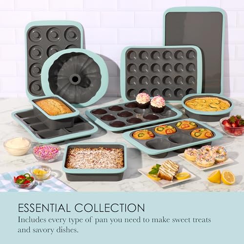 Chicago Metallic Silicone Muffin Pan - 6 Cup Nonstick Bakeware
