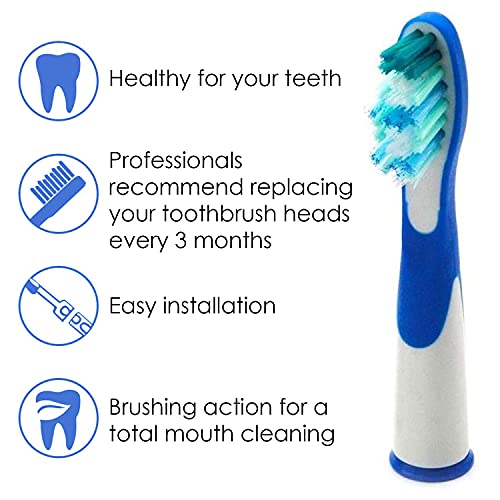 Oral-B Compatible Replacement Toothbrush Heads - 4 Pack