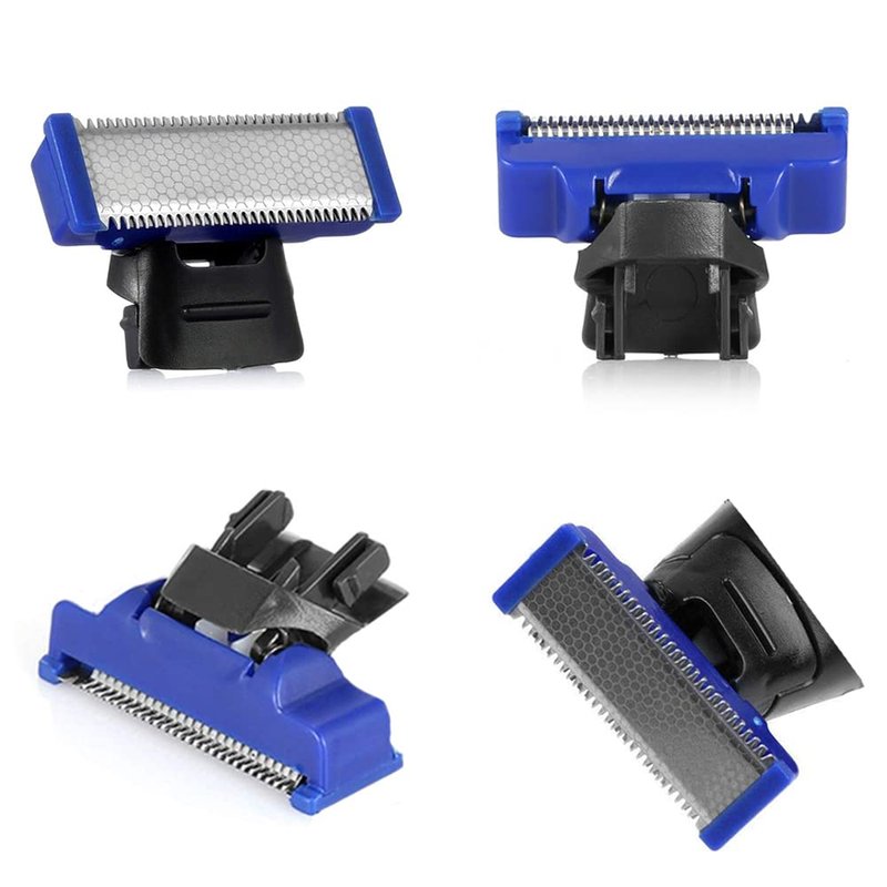 INVODA Shaver Replacement Head for Men's Rechargeable Solo Shaver Blades Solo Trimmer Replacement Cutter Head (Packs of 4)