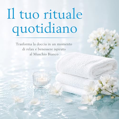 Perlier Muschio Bianco d'Oriente Shower Cream - White Musk, 8.4 fl oz
