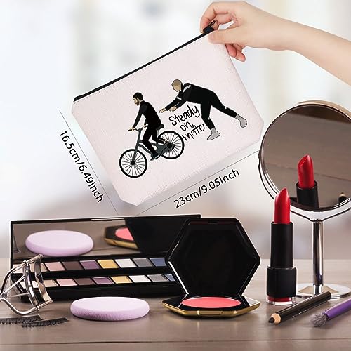 Steady On Mate Canvas Makeup Bag - TV Show Inspired Cosmetic Organizer