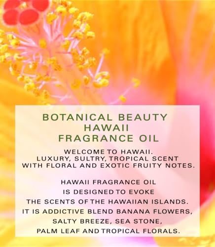 Botanical Beauty Hawaii Tropical Fragrance Oil Rollerball, 10ml