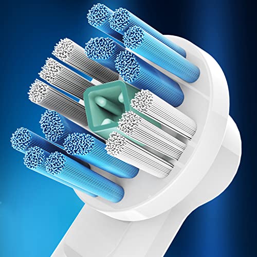 Alayna 3D Whitening Replacement Brush Heads for Oral-B, 16-Pack