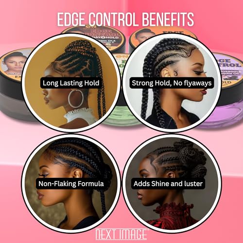 On Natural Edge Control Extreme Hold Peppermint & Tea Tree Oil 3.4oz