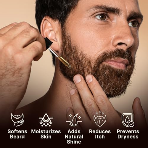 Zaynoo Organic Beard Growth Oil - 30ml Natural Argan & Jojoba Blend
