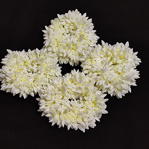 Artificial Hair Gajra Bands Set for Weddings & Festivals - Reusable Indian Bridal Hair Accessories