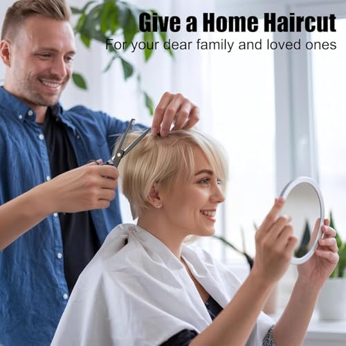 Hair Cutting Scissors Shears Kits, Professional Haircut Scissors Set with Thinning Shears, Stainless Steel Barber Scissors for Men, Women, Kids, Salon & Home Use