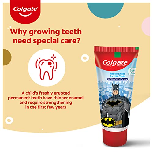 Colgate Kids Batman Glow in the Dark Toothpaste - 80g