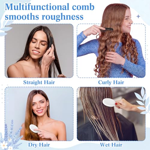 36-Piece Mini Hair Brush, Comb, and Compact Mirror Set - Travel Gift Kit