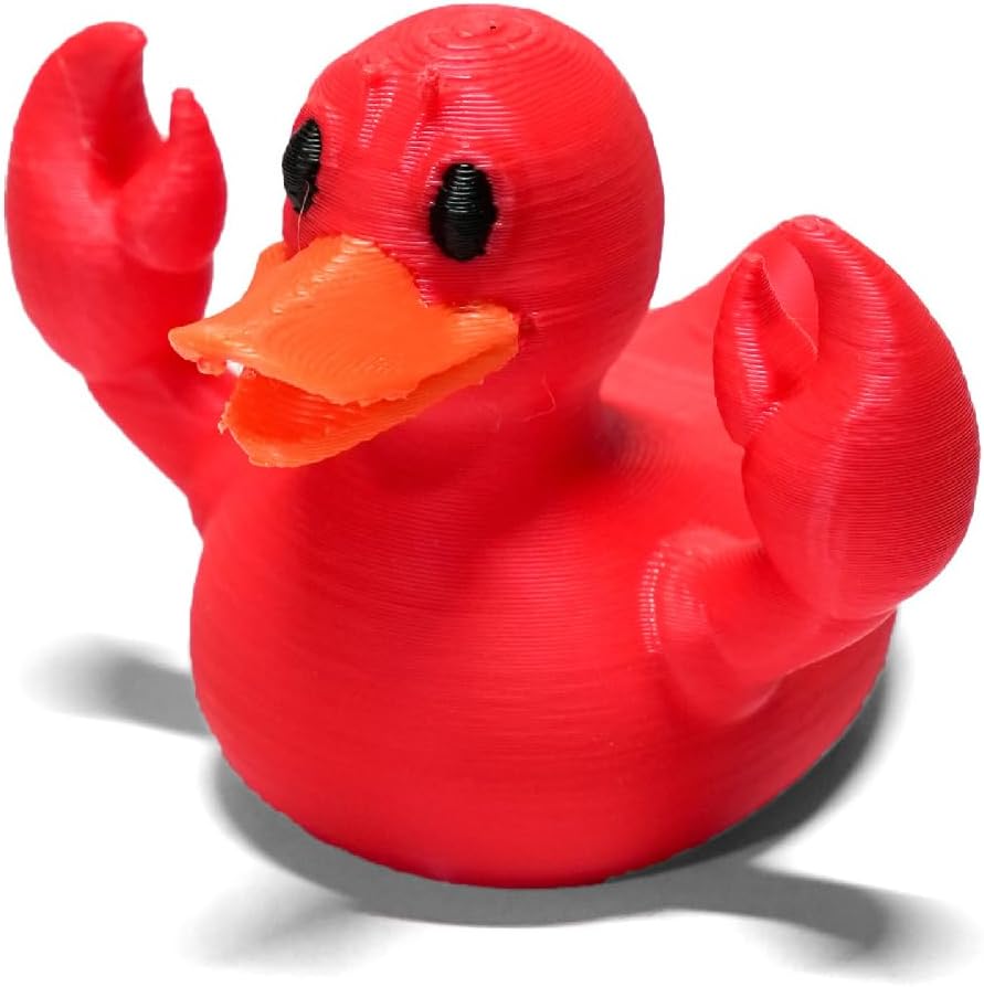 3D Rubber Lobster Duck Figurine | Unique Home & Office Décor