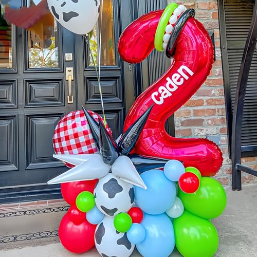 6 Red and White Checkered Balloons for Picnic & Party Decorations