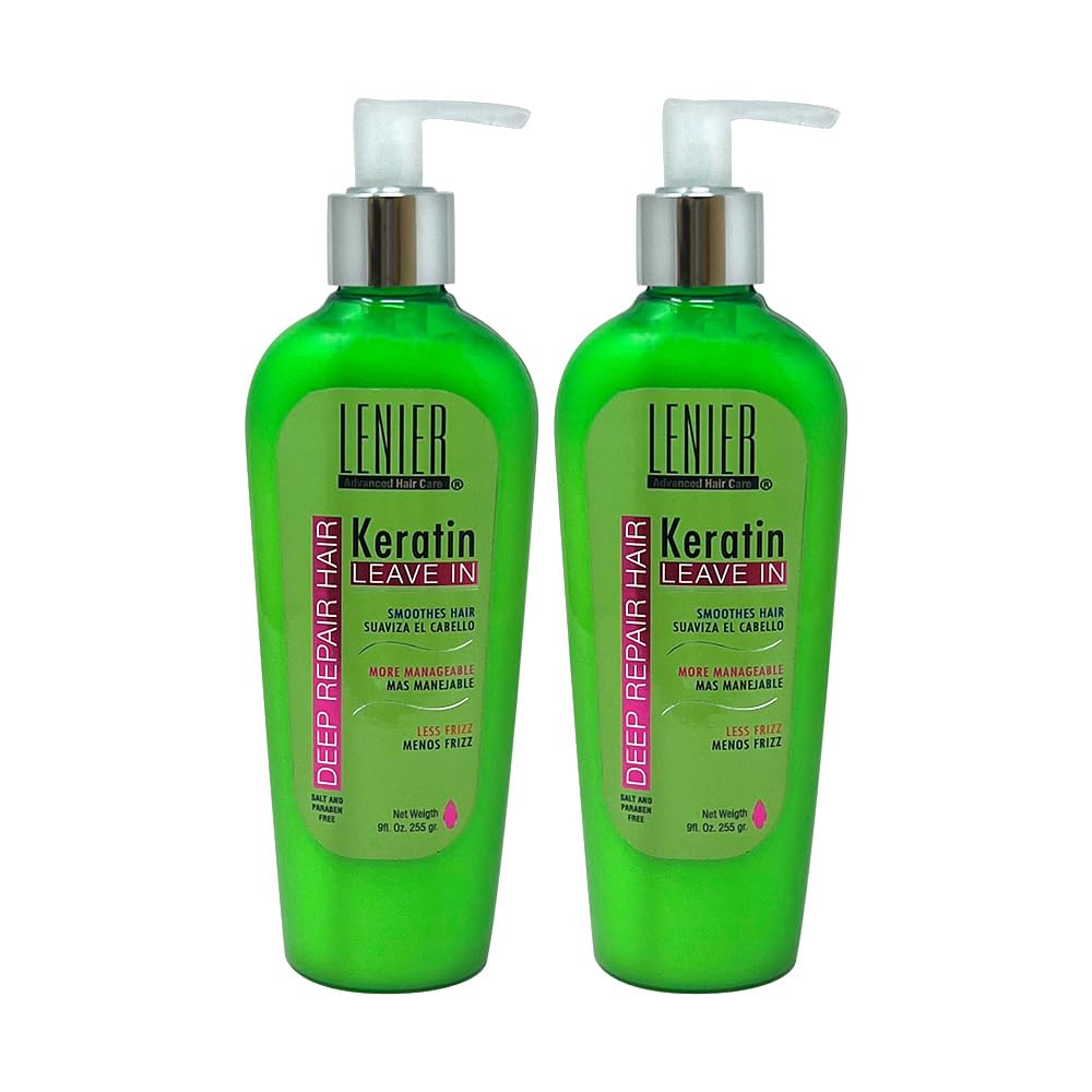 Lenier Leave in Keratin 9oz (Pack of 2)