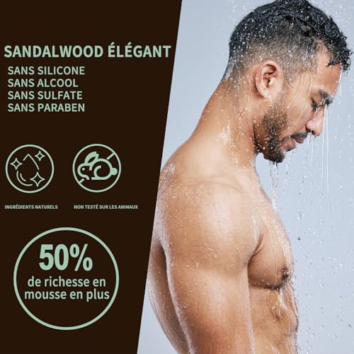 Body & Earth Sandalwood Men’s Spa Gift Set - Bath & Body Care