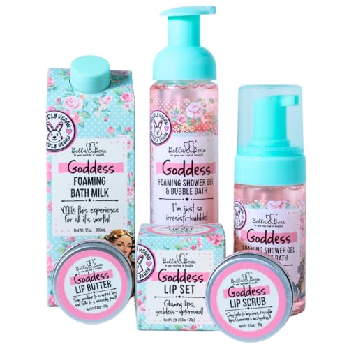 Goddess Tropical Lip Scrub & Lip Butter Set - Vegan & Cruelty-Free