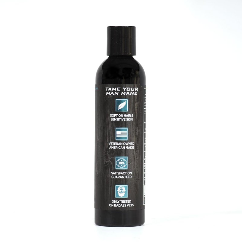 Chuck's Hog Wash - All Natural Beard and Body Wash - The Original Scent, 8oz - Leaves Your Beard Softer than its Ever Been and is Suitable for Daily Use