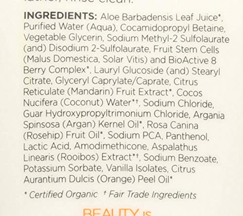 Andalou Naturals Mandarin Vanilla Vitalizing Shower Gel - 8.5 oz