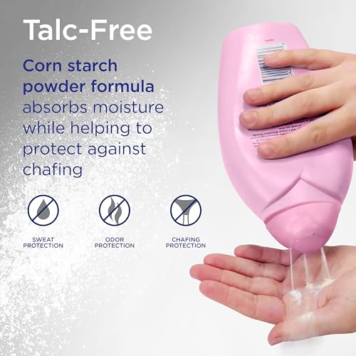 Shower to Shower Chamomile Body Powder, Talc-Free, 13 OZ (Pack of 2)