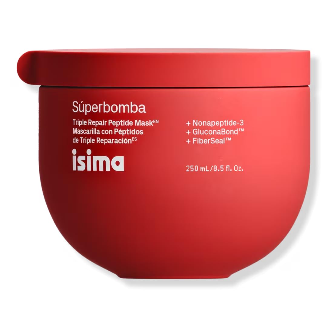 isima Súperbomba Triple Repair Peptide Hair Mask, 8.5 oz