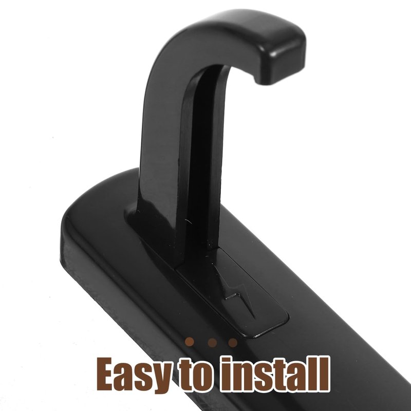 Angoily Monitor Headphone Stand Hook, 20 Pcs Universal Headset Hanger Wall Mount Holder, Screen Edge Under Desk Earphone Mount with Cable Organizer, Compatible with All Headphones