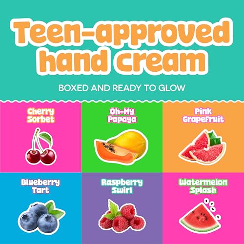 BeYoutiful Vegan Hand Cream Set - 6 Travel Size Fruity Shea Butter Lotions
