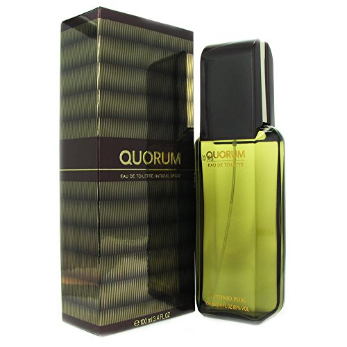 Puig Quorum for Men Eau de Toilette Spray, 3.4 Fl Oz