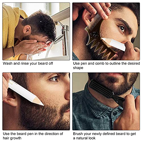 ANGGREK Beard Lineup Pencil - Professional Tracing Tool for Men