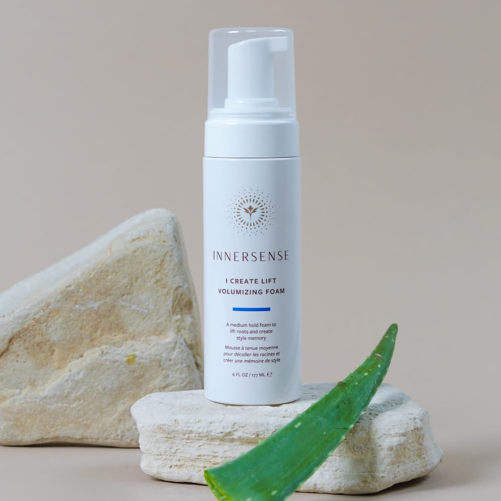 Natural I Create Lift Volumizing Foam - Non-Toxic, Cruelty-Free Haircare | 2.37 fl oz (70 ml)