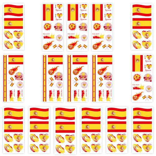 2026 World Cup & St Patrick's Day Temporary Tattoos - 16PCS
