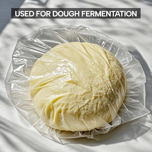 Thick Large Disposable Shower Caps for Women, 50 Pack - Waterproof & Stretch-Fit