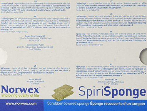 Norwex Spirisponge Scrubber Sponge - 2 Pack