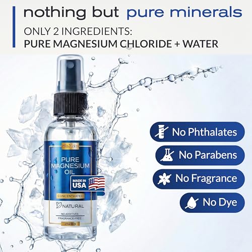 Magnesium Oil Spray for Sleep & Muscle Relaxation - 2 Oz