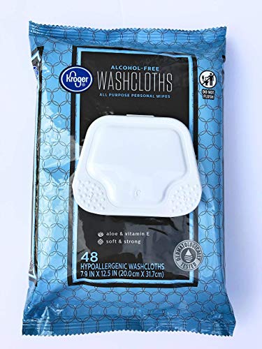 All-Purpose Aloe Vera Washcloths - Alcohol-Free Travel Essentials