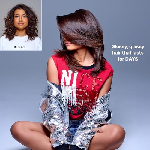 COLOR WOW Dream Coat Anti-Humidity Treatment Spray ? Anti-Frizz Hair Smoothing Spray with Built-in Heat Protectant, Award-Winning Leave In Treatment for Glassy Smooth, Shiny Styles up to 3-4 Washes