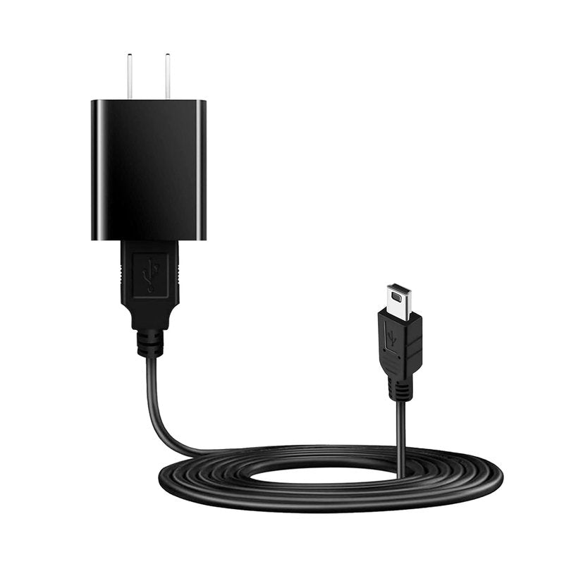 10ft Mini USB Charger USB 2.0 A to Mini B Charging Cord Cable for TI-84, Garmin GPS, Go-Pro Hero 4 3 2 HD, PS3 Controller, Canon Camera, Blue Yeti Microphone,MP3 Player, Garmin Nuvi GPS, Speakers