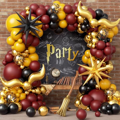 144pcs Magical Wizard Balloon Arch Kit for Party Decorations