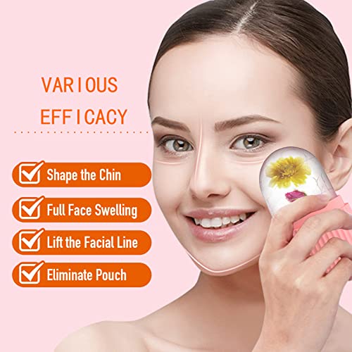XHJRI Ice Cube Roller Massager for Face & Eyes - Skin Care & De-Puffing