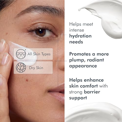Hydration Booster Daily Moisturizing Cream - Salt Variant with Ceramide & 4D Hyaluronic Acid - 24-Hour Care for All Skin Types