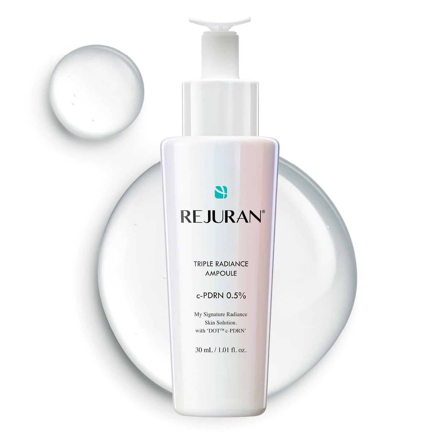 Rejuran® Dual Effect Ampoule - Korean Face Serum for Hydration, Firming & Radiance | 10mL Travel Size