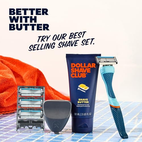 Dollar Shave Club Shave Butter 6oz (2 Pack) - Sensitive Skin Formula