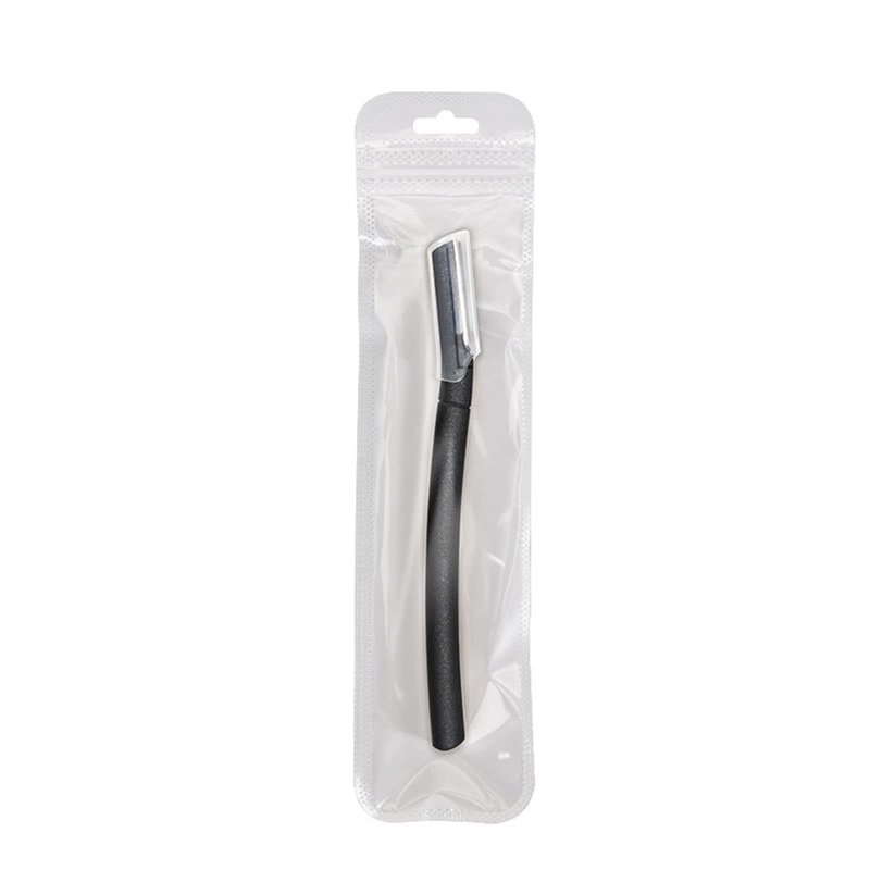 BEIDUOYANG Safe Eye Brow-Razor Eyebrow Trimmer Makeup Tools Face Body Hair Removal Shaver Woman Eyebrows Shaping Hair Shaper Tool for Men Women, Long Black