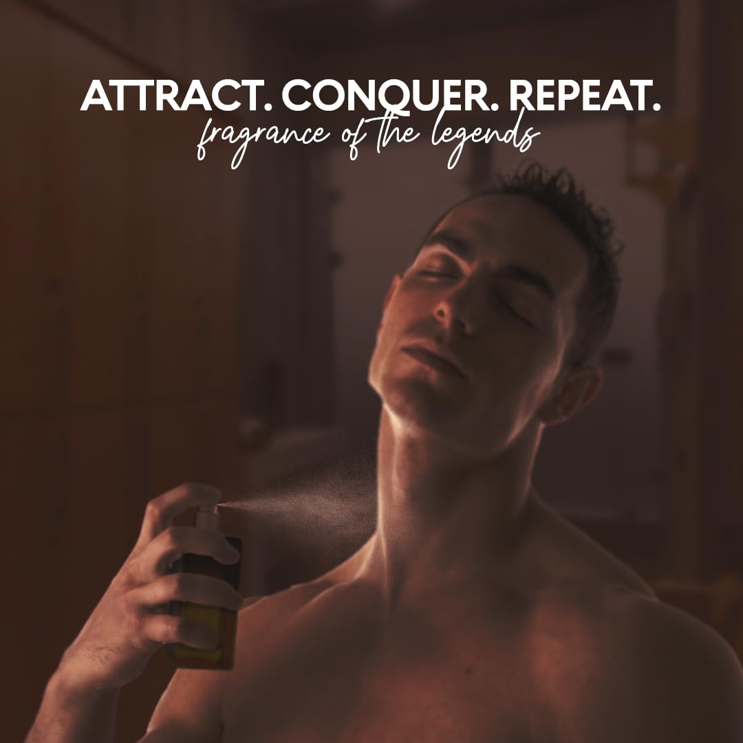 Luxury G.O.A.T. Eau de Parfum for Men - Citrus, Bergamot, Patchouli & Vetiver Notes | 100 ml (3.4 fl. oz.)