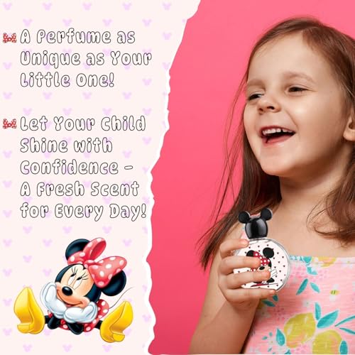 Disney Minnie Mouse Eau de Toilette Spray for Kids, 3.4 oz