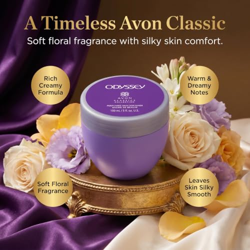 AVON Odyssey Perfumed Body Moisturizer - 5 oz Hydrating Skin Softener