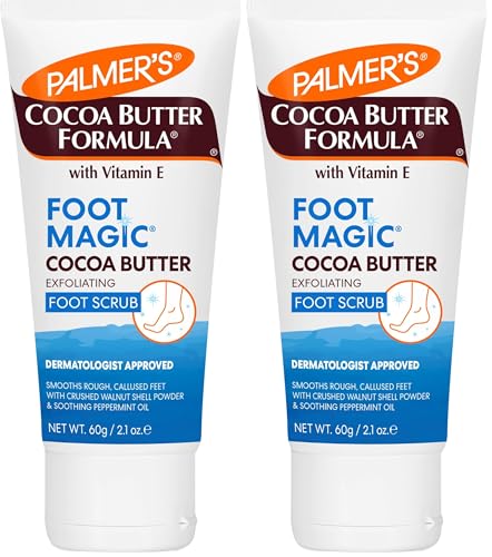 Palmer's Cocoa Butter Foot Magic Exfoliating Scrub - 2.1 oz (Pack of 2)